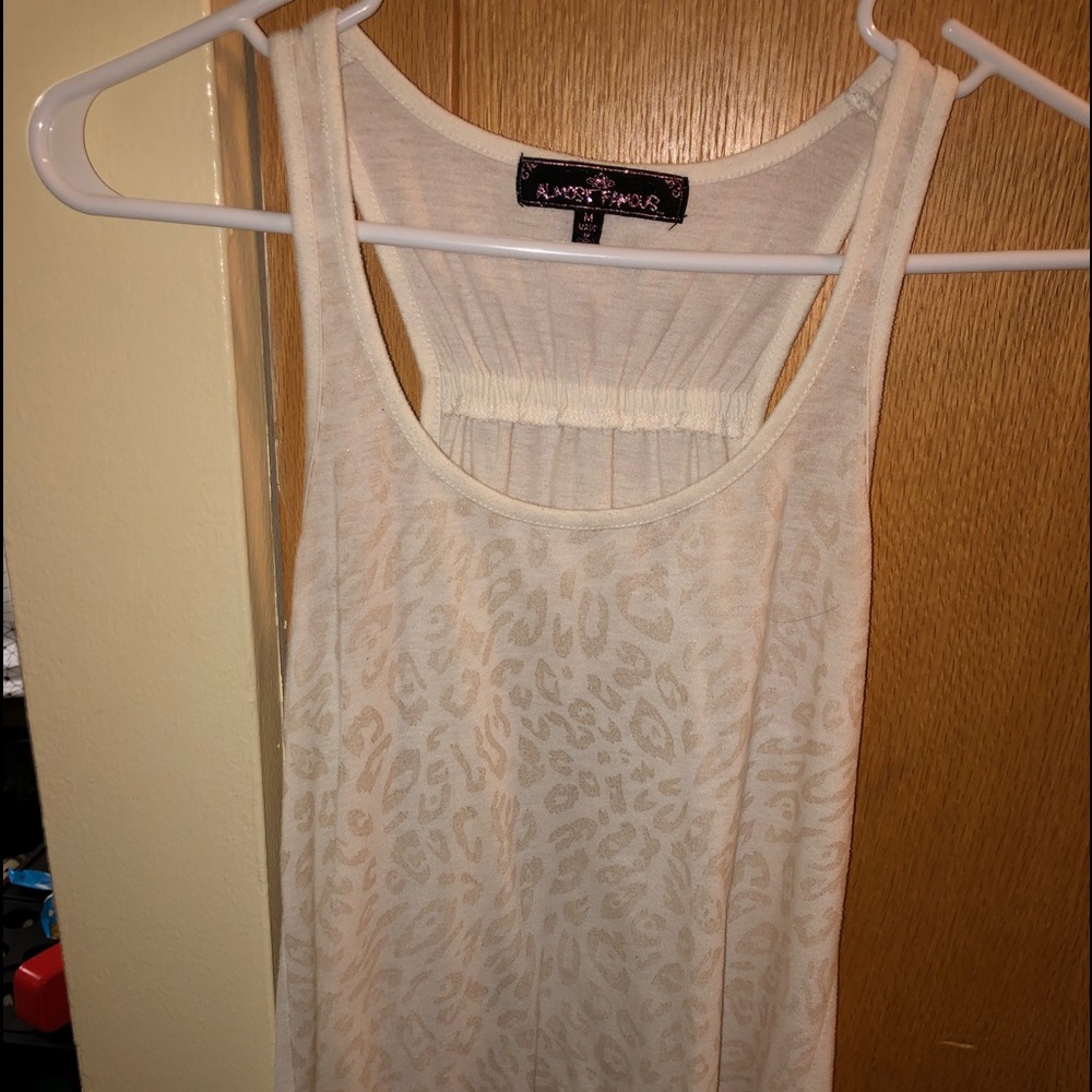 Tank Top with leopard print